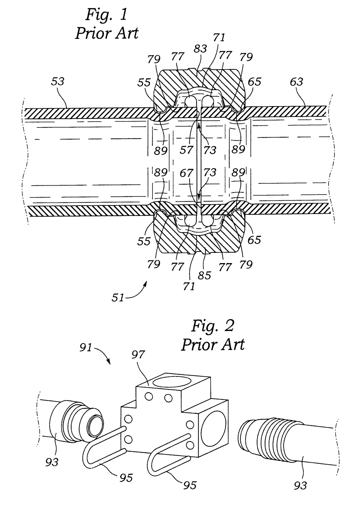 Lightweight quick connector system