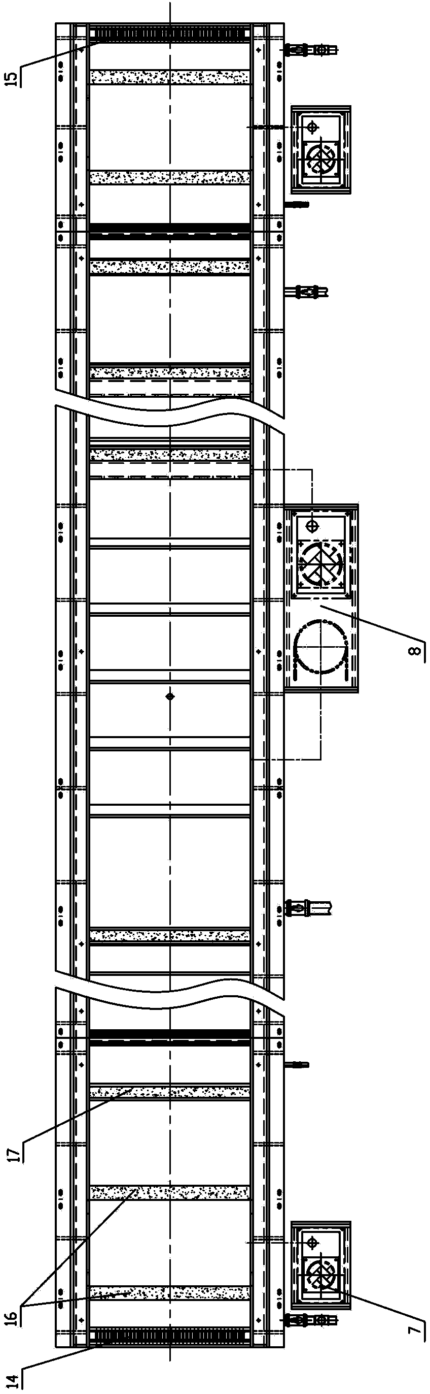 Steel wire sealing type smokeless pickling line