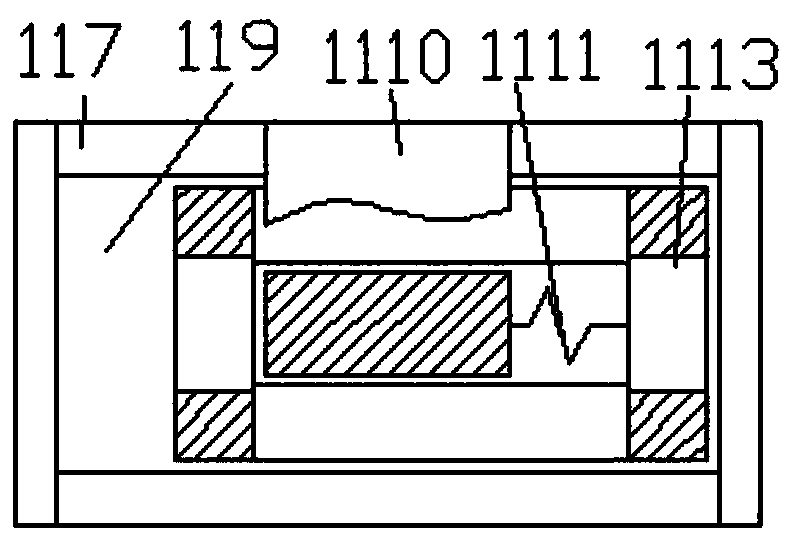 Overhead transmission line multiple buffering device