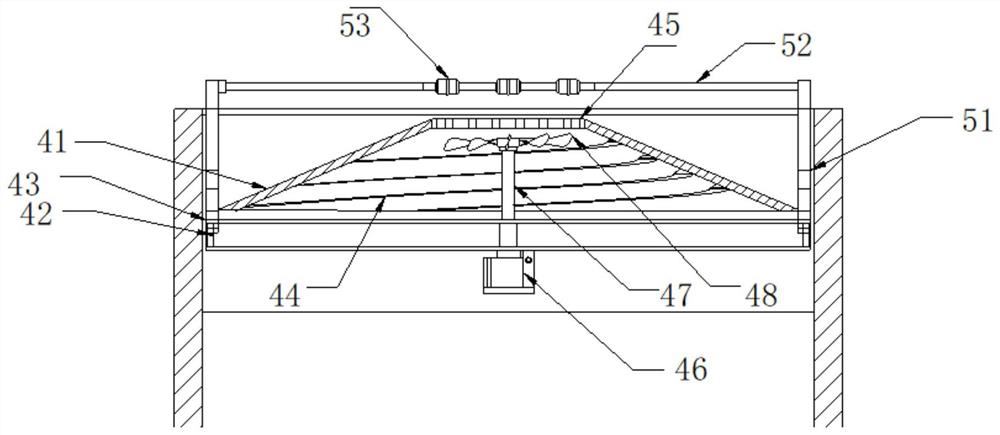 Industrial dedusting, desulfurizing, denitrifying and purifying chimney structure