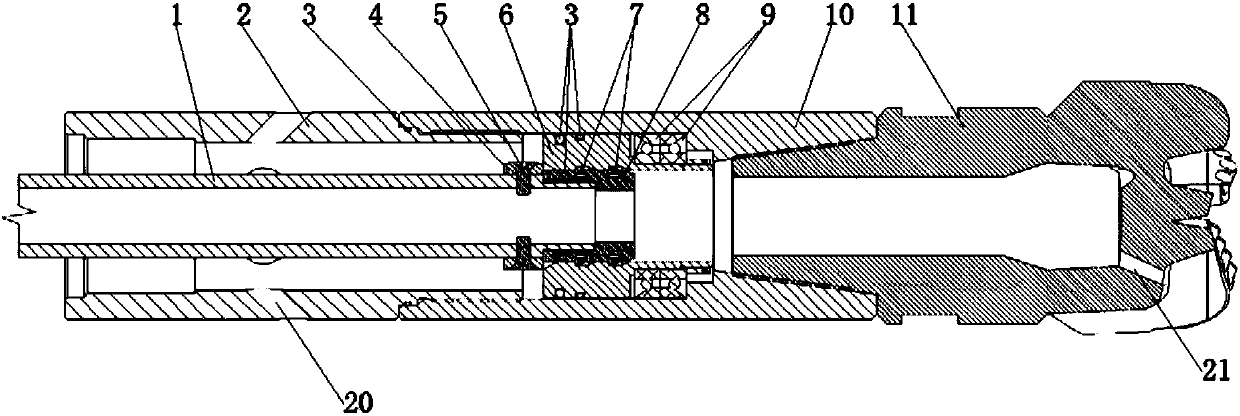 Local underbalanced drilling recycling device