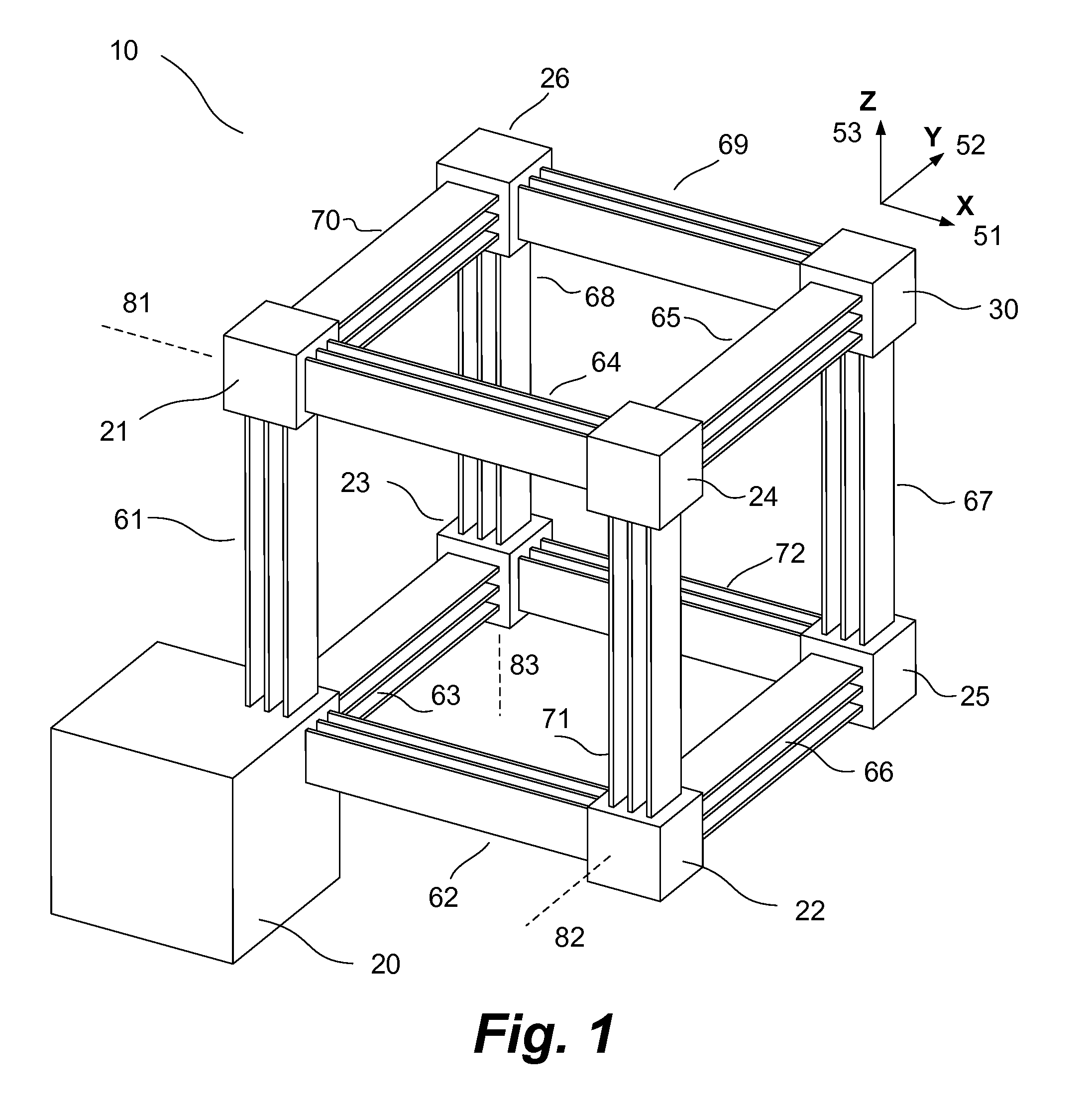 Multiple degrees of freedom motion system