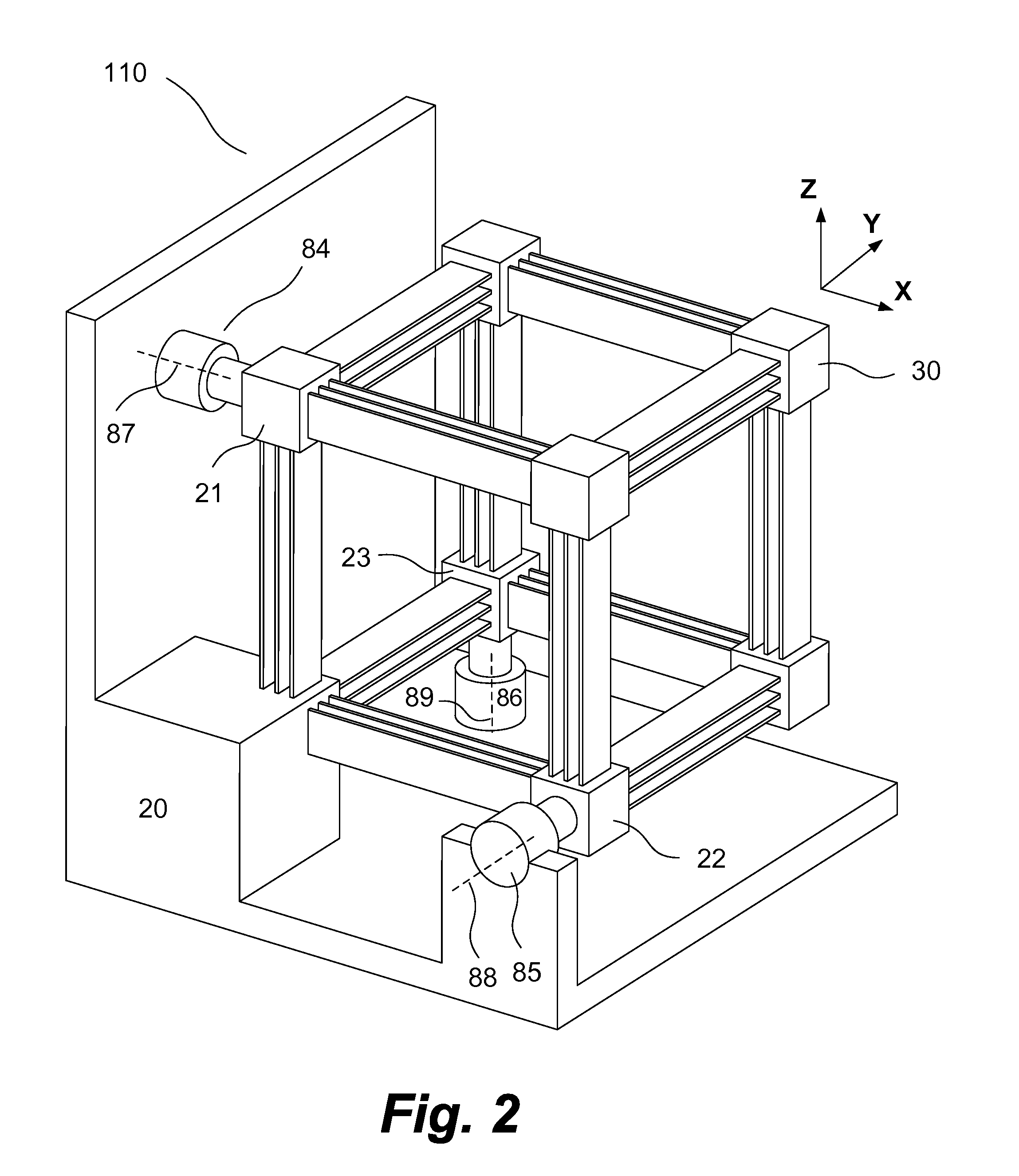 Multiple degrees of freedom motion system