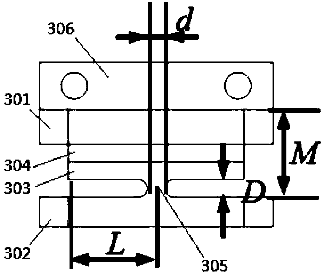 Precision mirror frame based on a flexible hinge