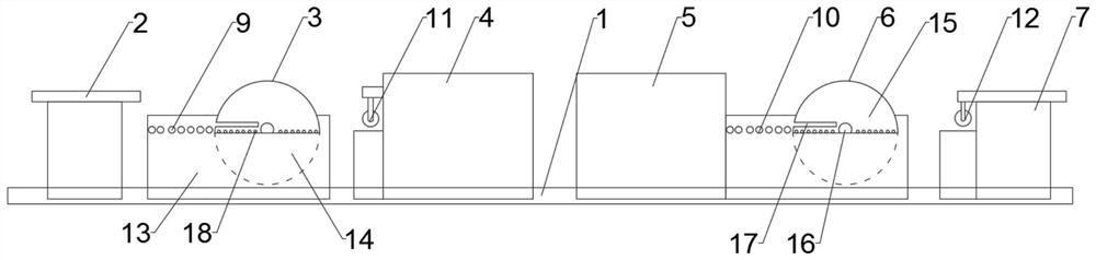 Position regulation and control system and method applied to plasterboard production turnover