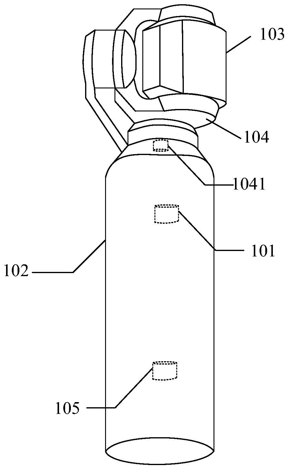 Pan-tilt, pan-tilt control method, pan-tilt control device and computer storage medium