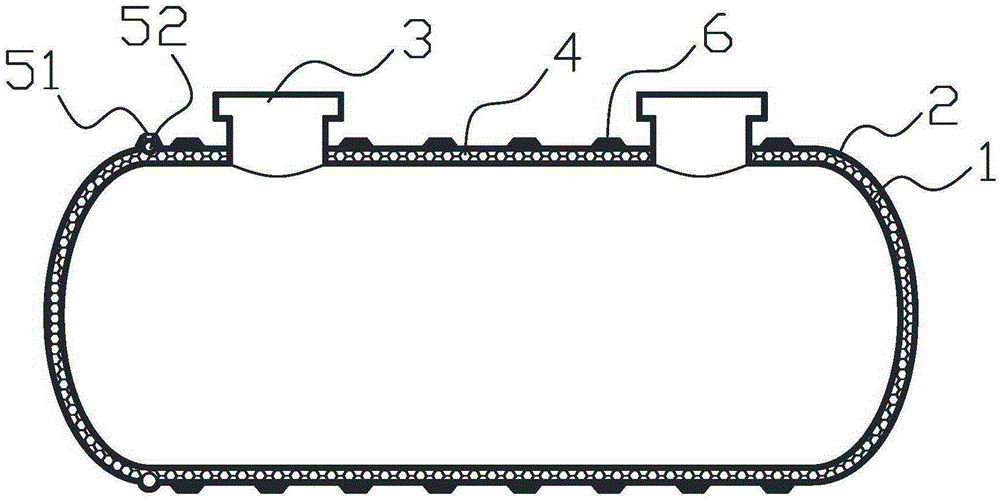 Double-layer oil storage tank