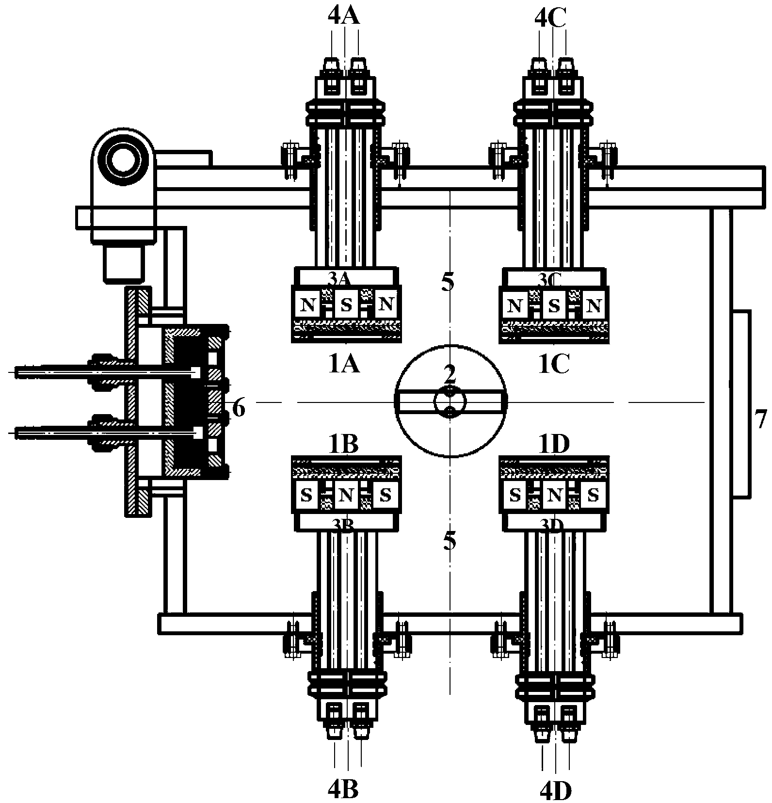 Low-temperature and low-damage multifunctional composite coating device and method