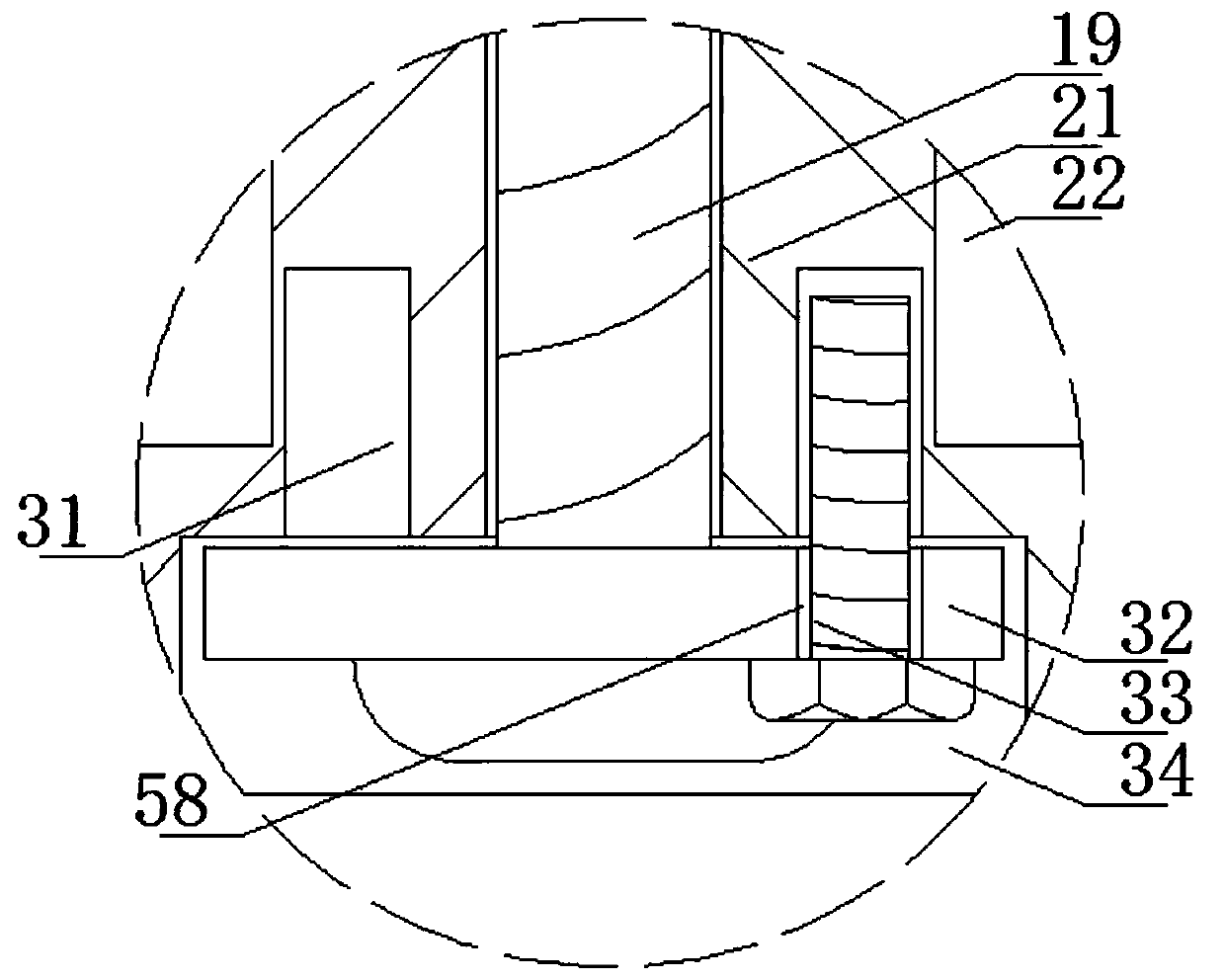 Building construction steel structural supporting beam