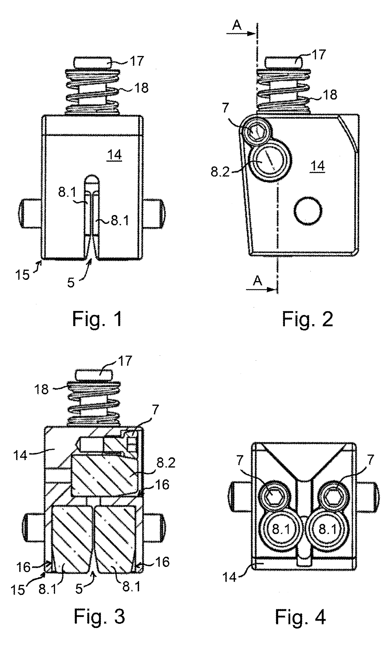 Guide insert and saw blade guide for a bandsaw