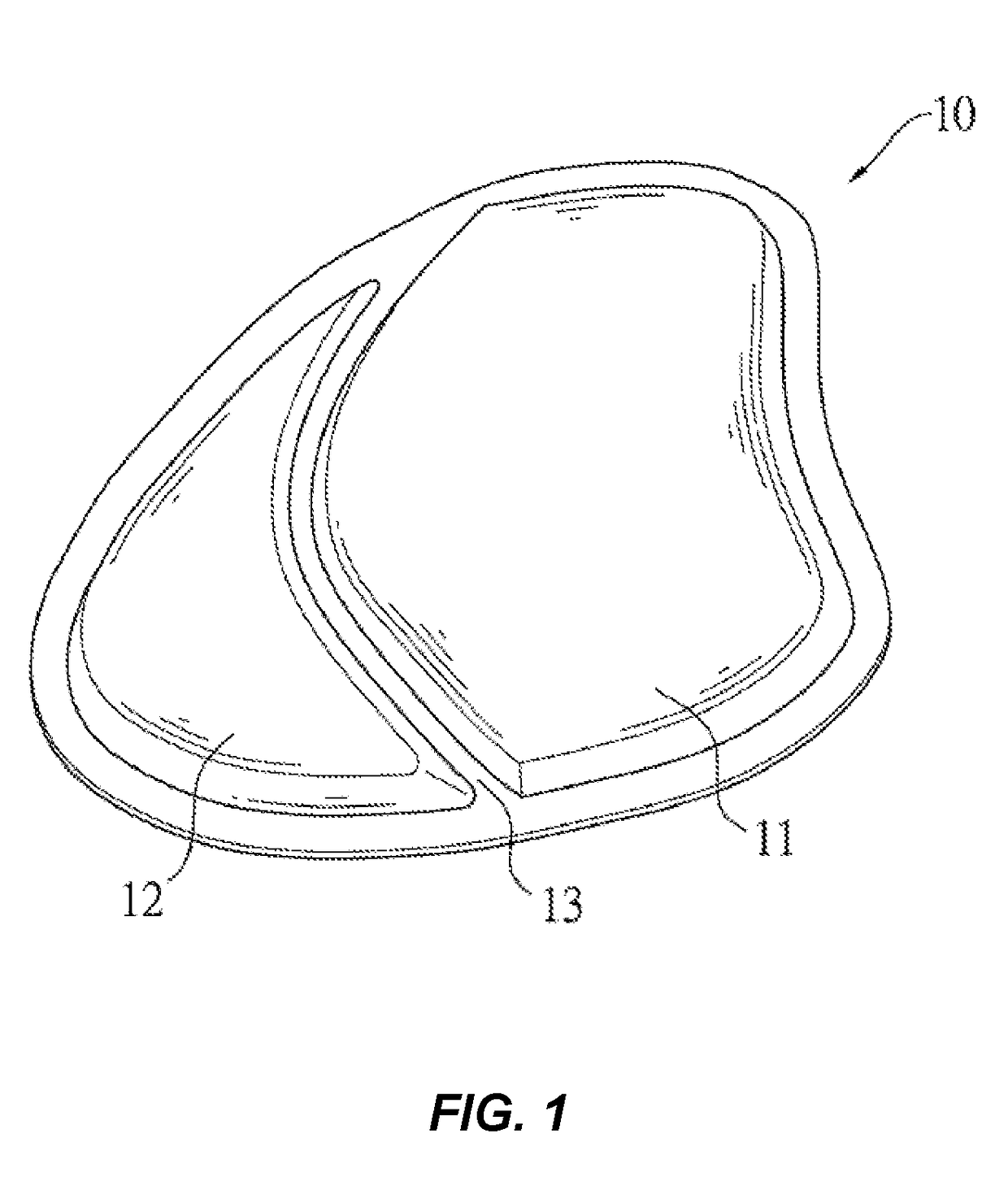 Front cushion pad