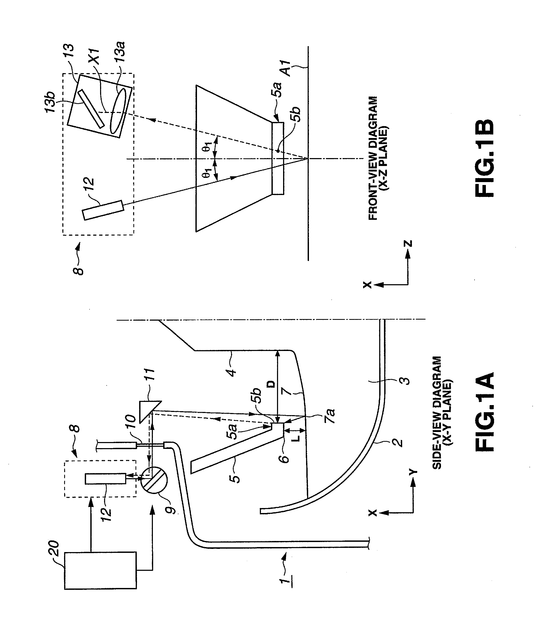 Method for measuring liquid level in single crystal pulling apparatus employing cz method