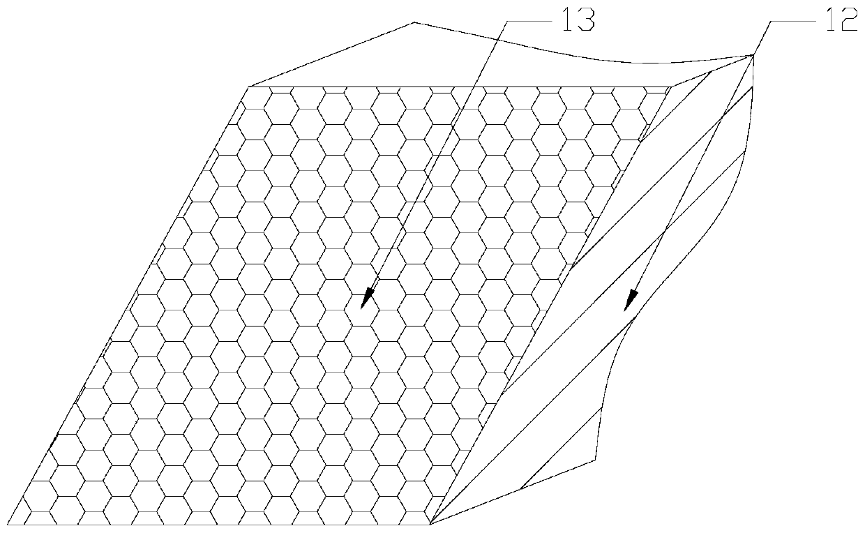 Hydraulic spray seeding matrix for slope ecological restoration