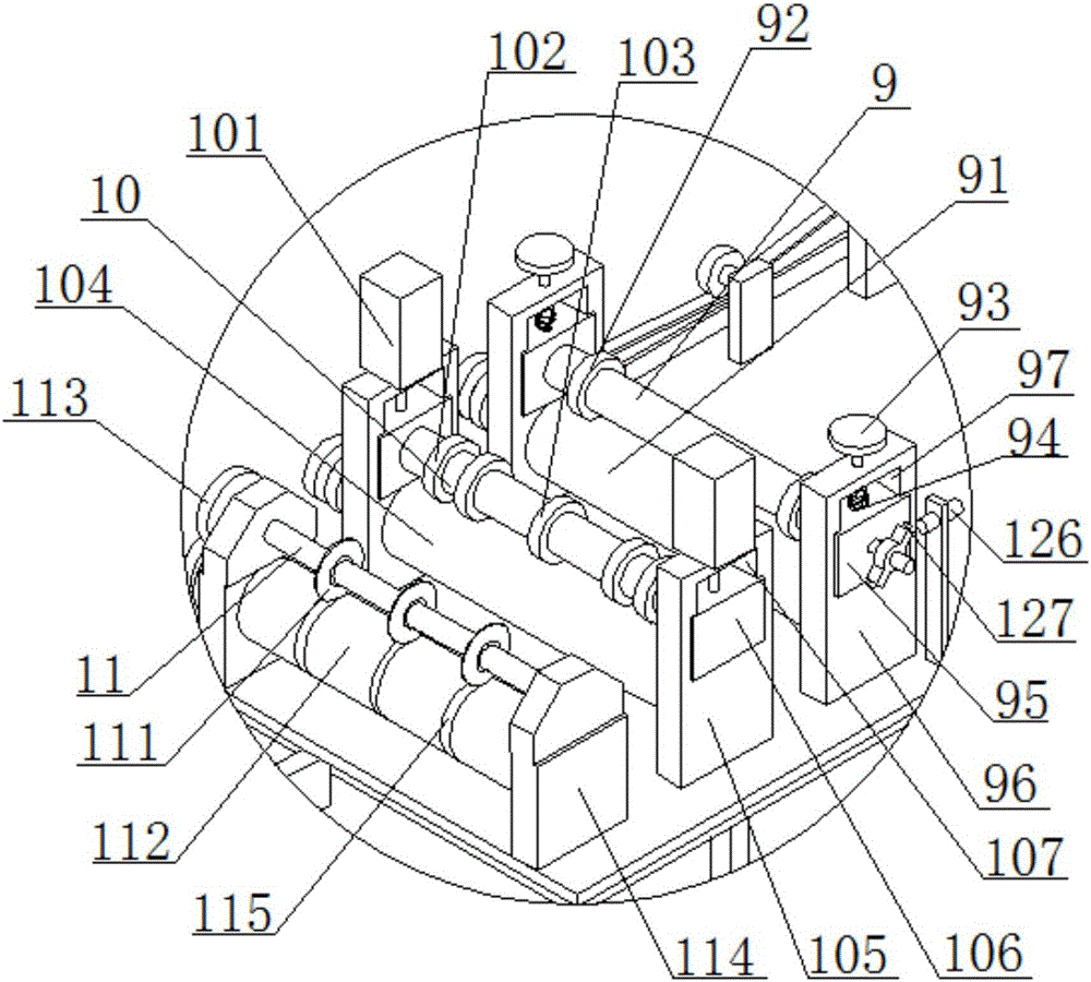 Automatically adjusted cataplasm automatic production line