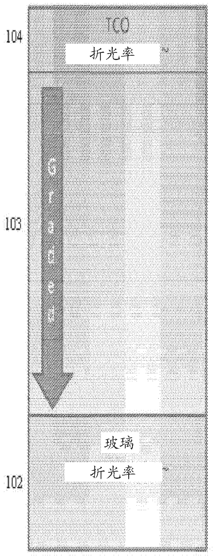 Internal optical extraction layer for OLED devices