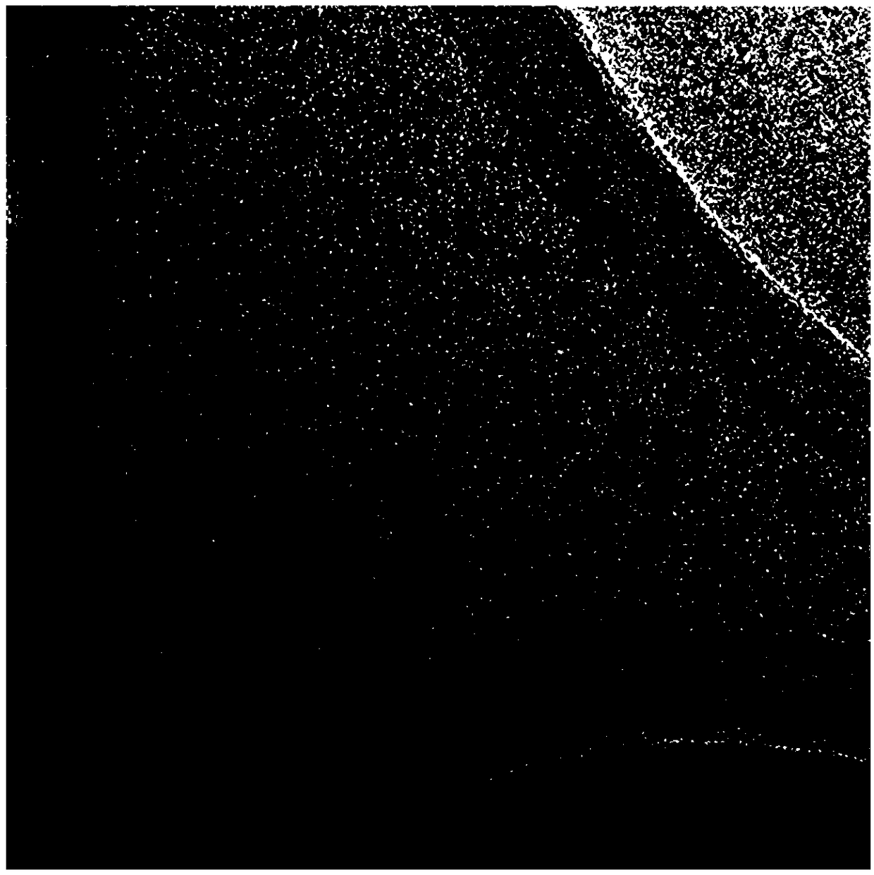 Cobalt molybdate composite carbon dot lithium ion battery positive electrode material and preparation method thereof