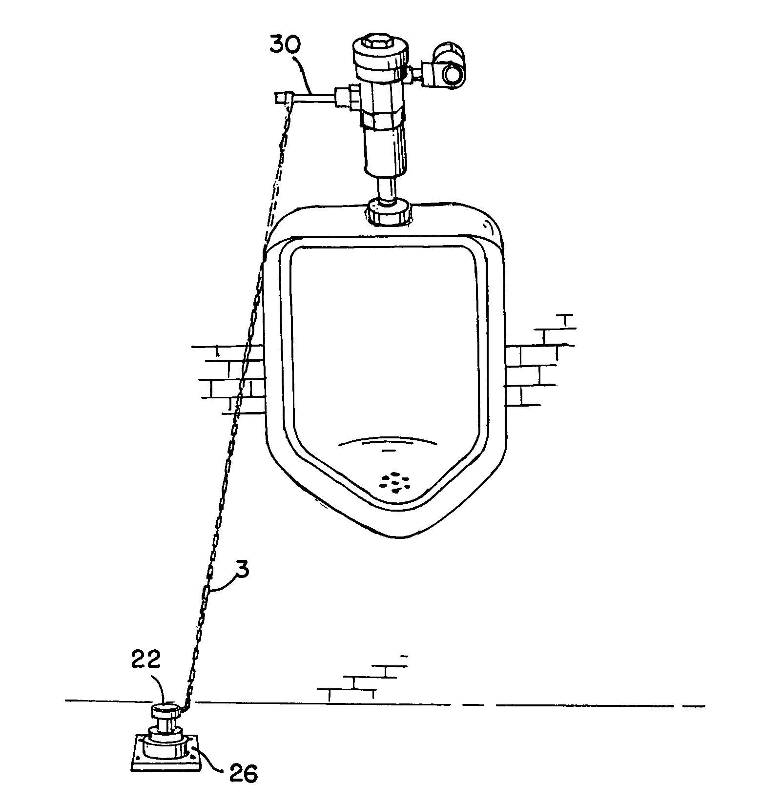 Hands-free toilet and urinal flushing device