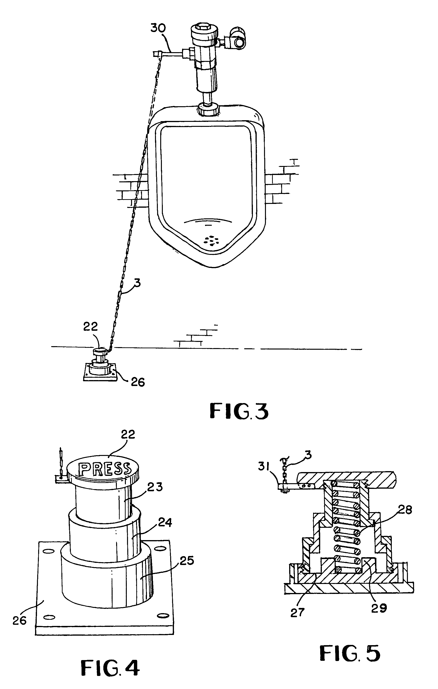 Hands-free toilet and urinal flushing device