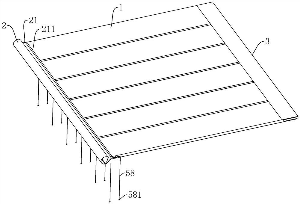 A windless cold and heat radiation temperature adjustment device and indoor temperature adjustment system