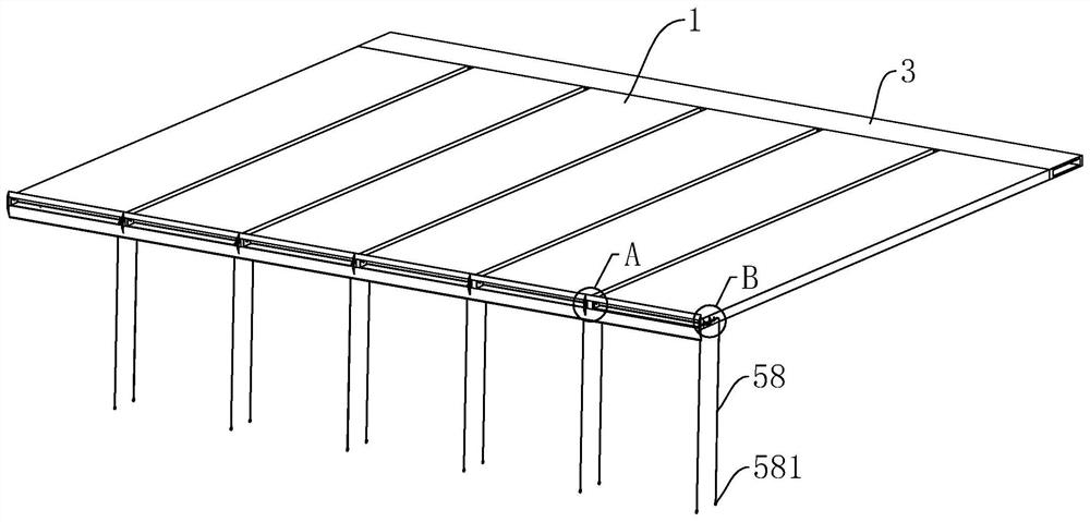 A windless cold and heat radiation temperature adjustment device and indoor temperature adjustment system