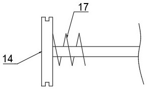 Sunken breakage-proof power distribution cabinet