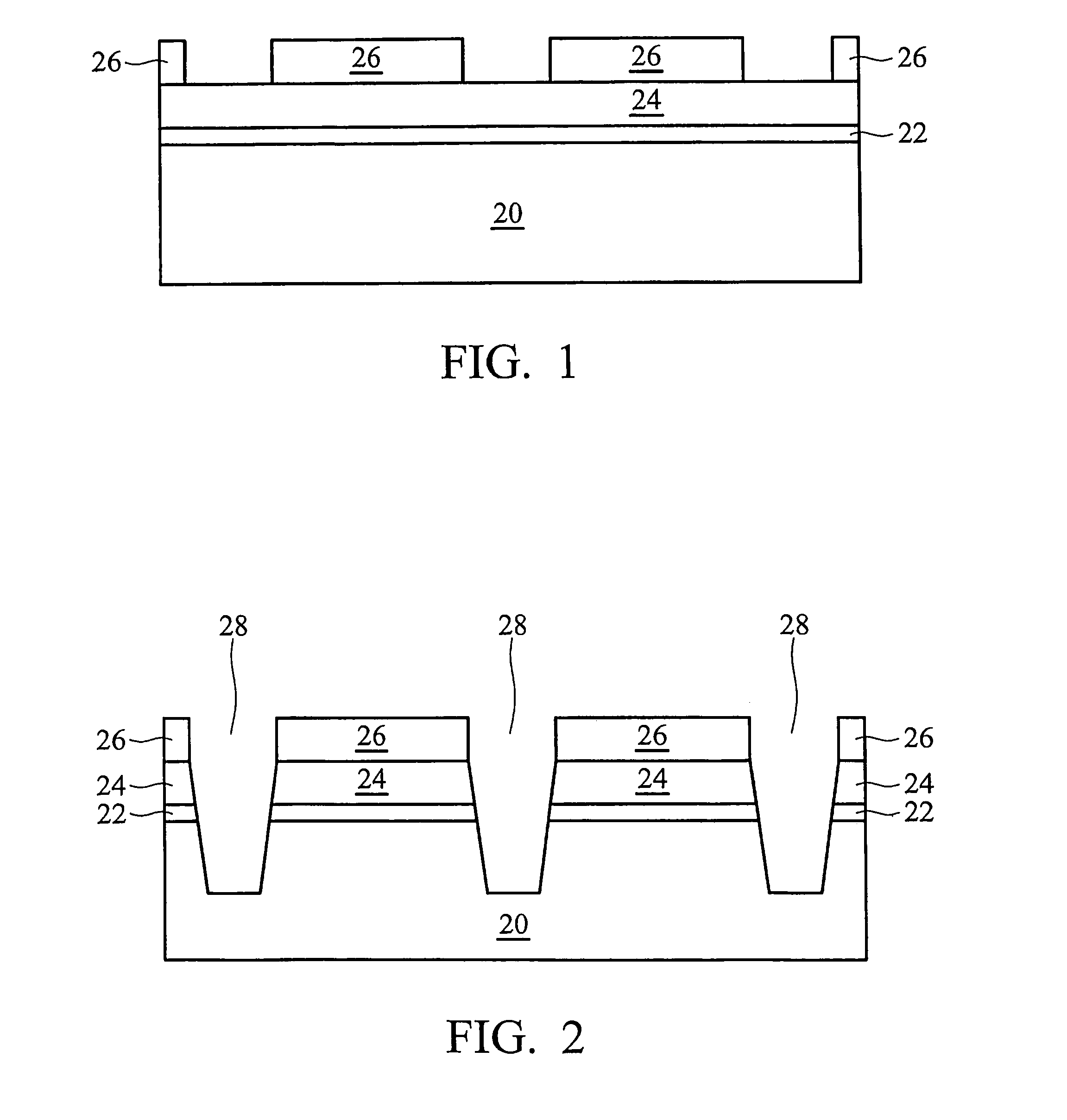 Diffusion topography engineering for high performance CMOS fabrication