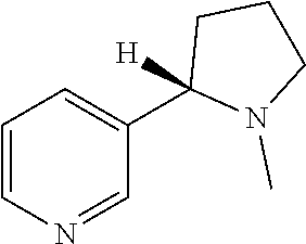 Methods of treating tobacco smoking addiction, and treating nicotine and tobacco smoking addiction