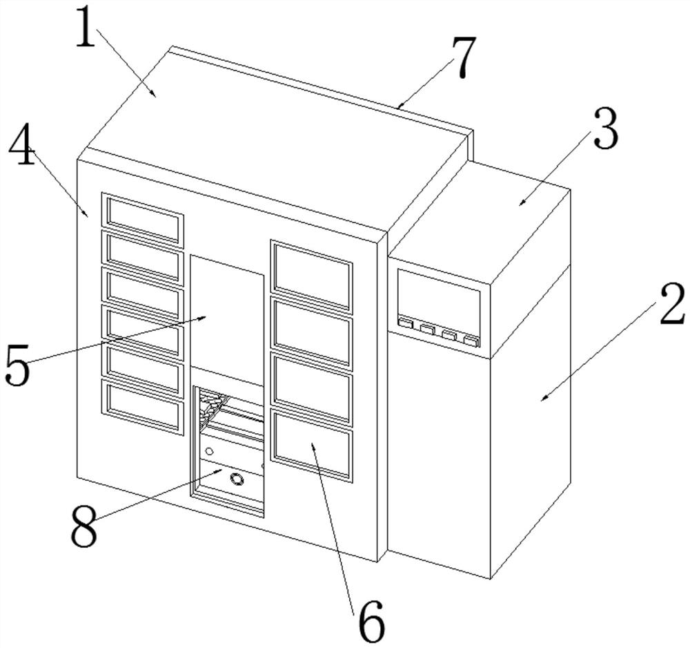 Deodorizing, sterilizing and drying household shoe cabinet