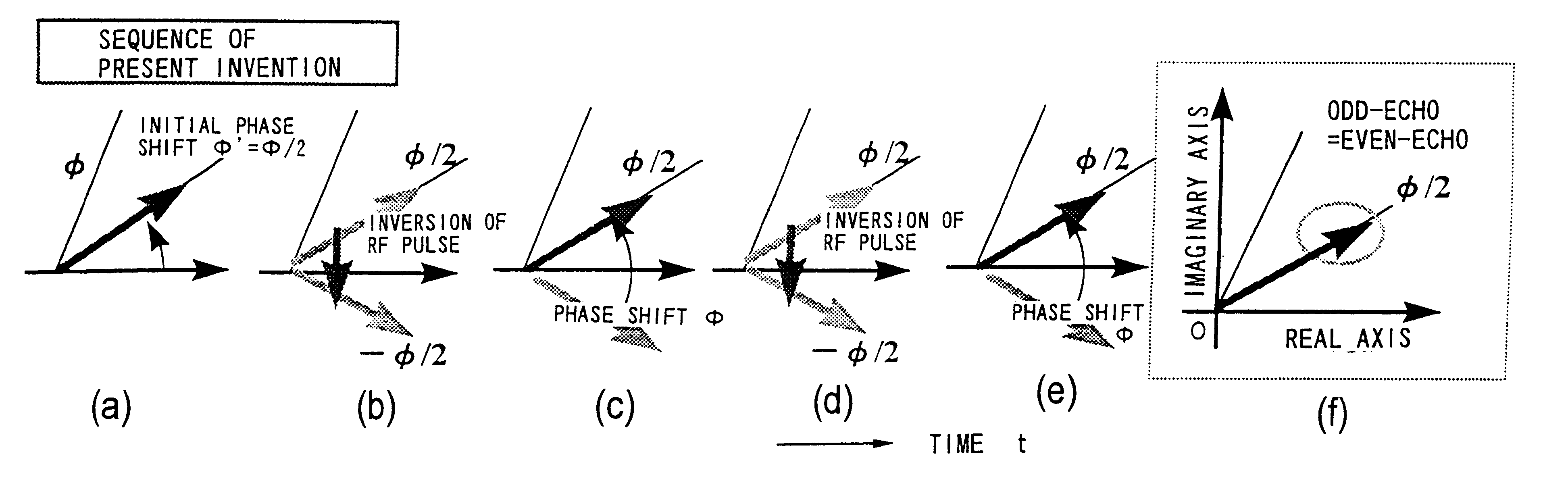 Multi-echo sequence based MR imaging for fluid in motion