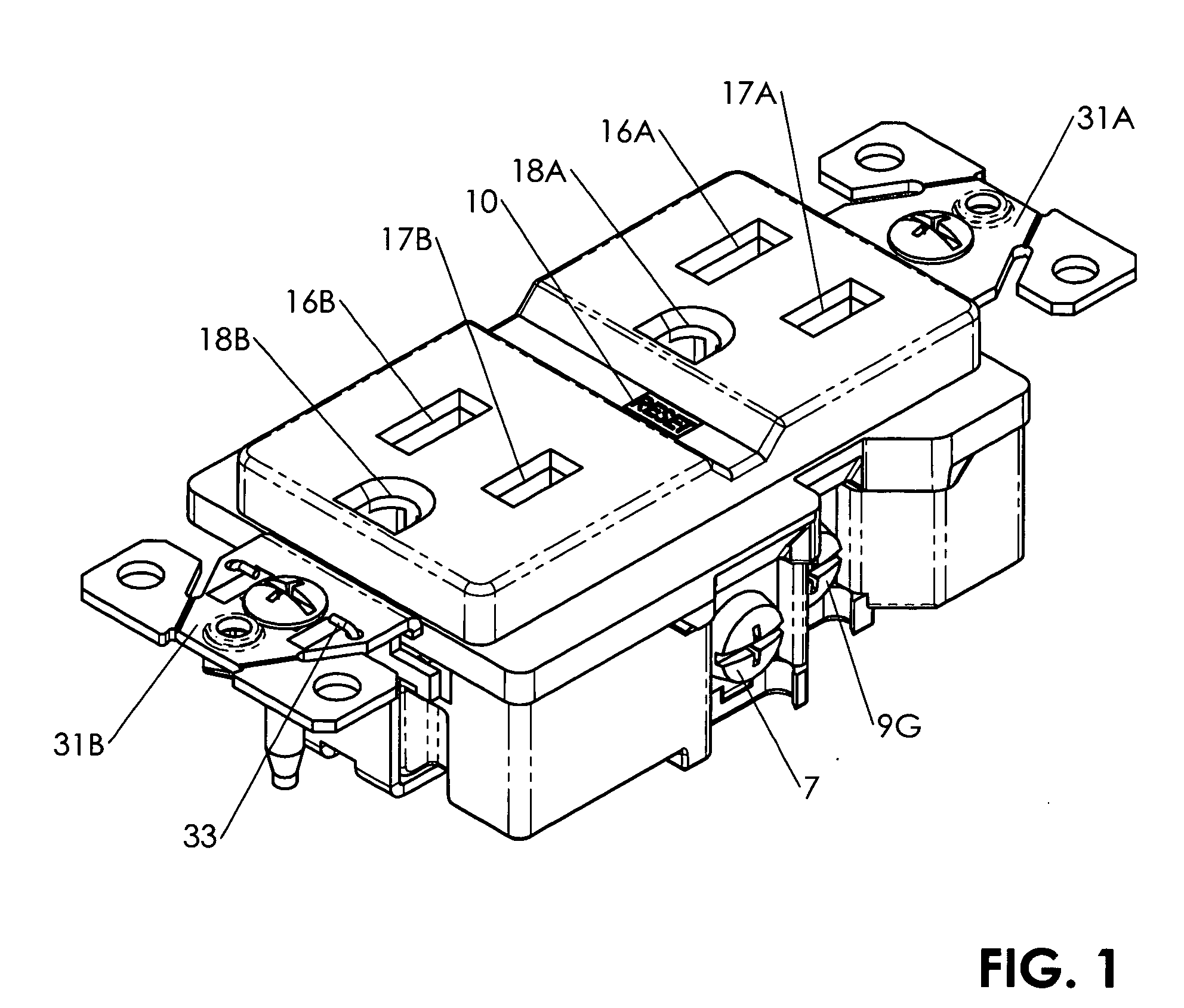 Heat sensing electrical receptacle