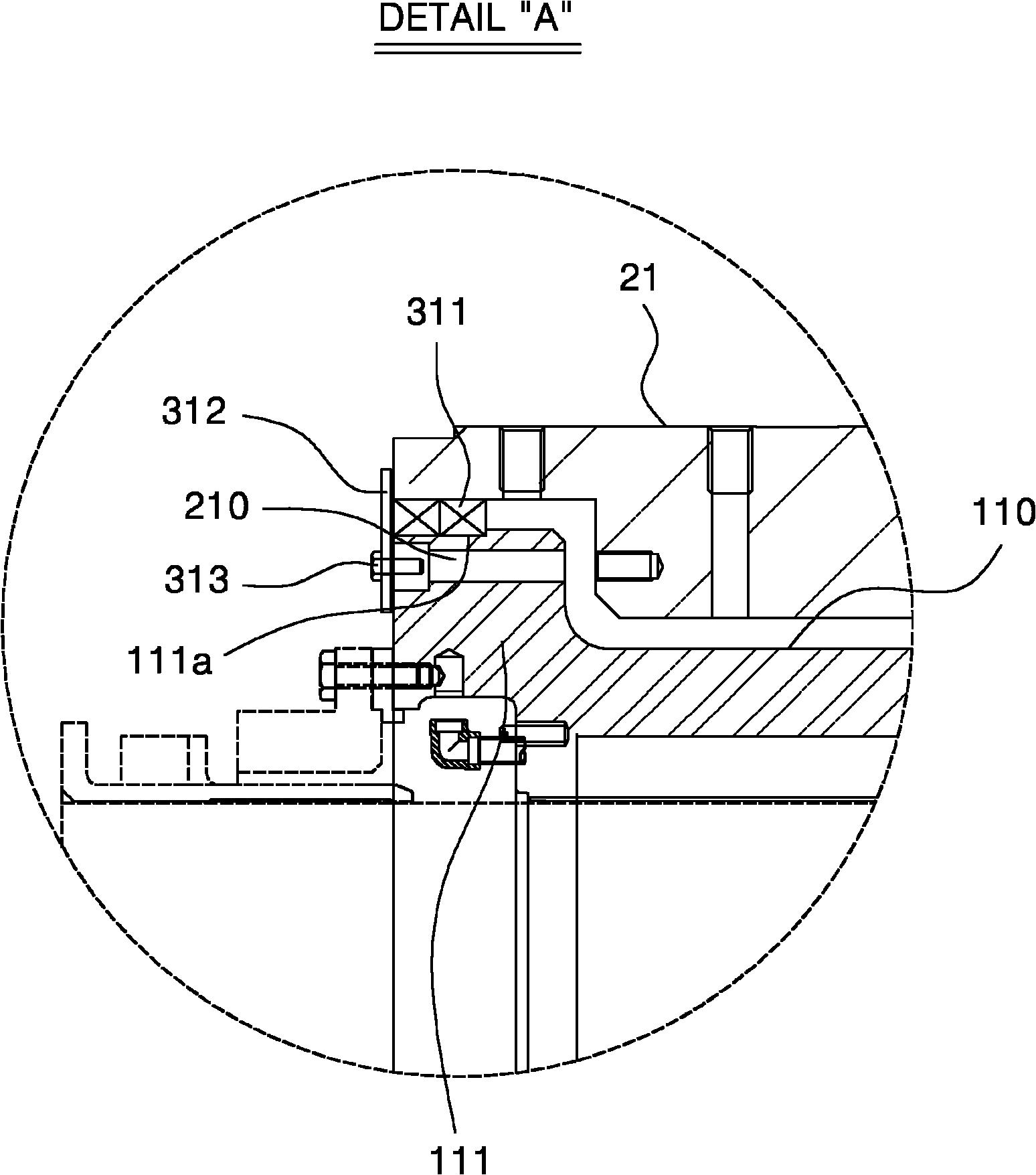 Stern tube bush unit