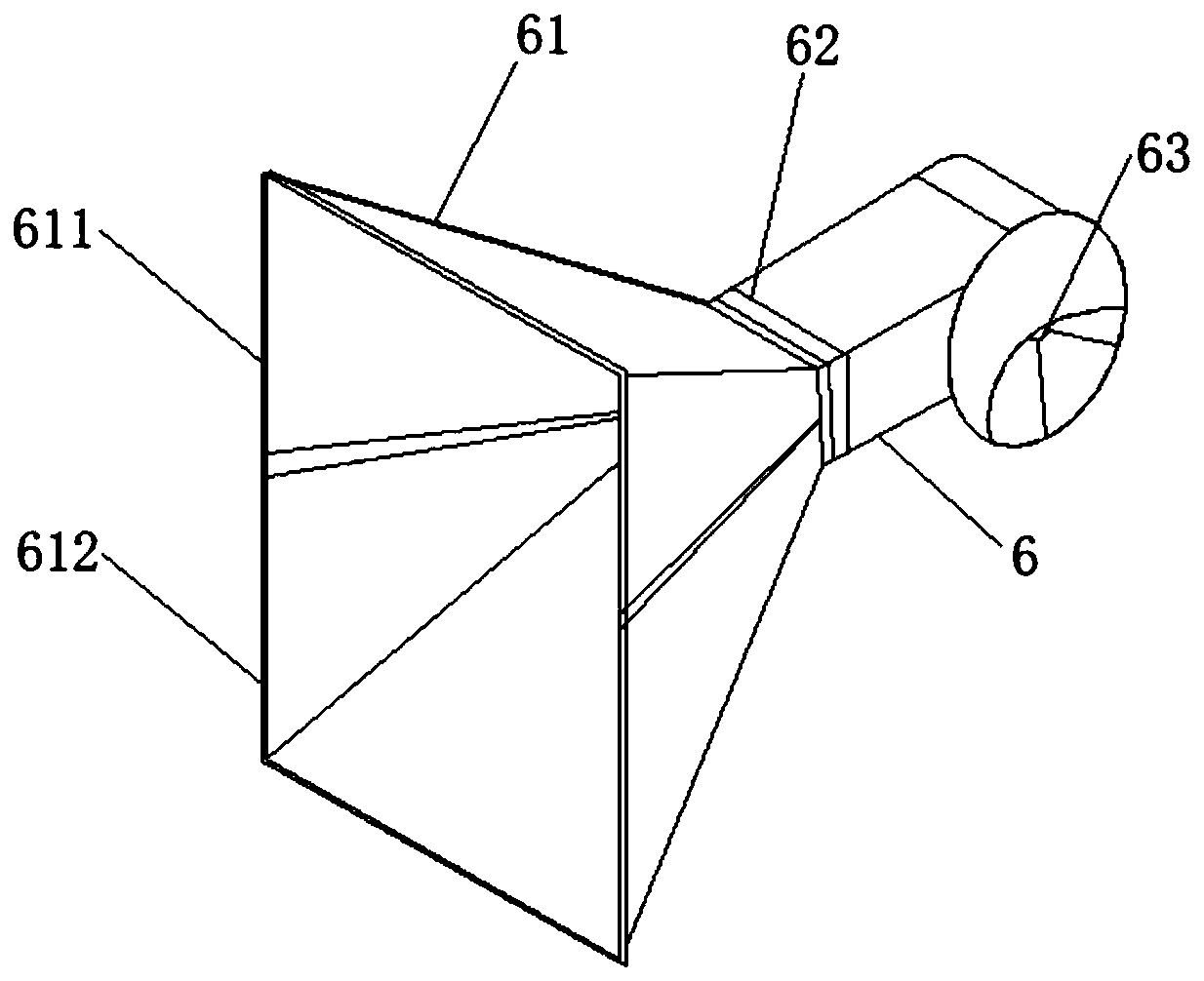 Movable three-dimensional wind power generation device