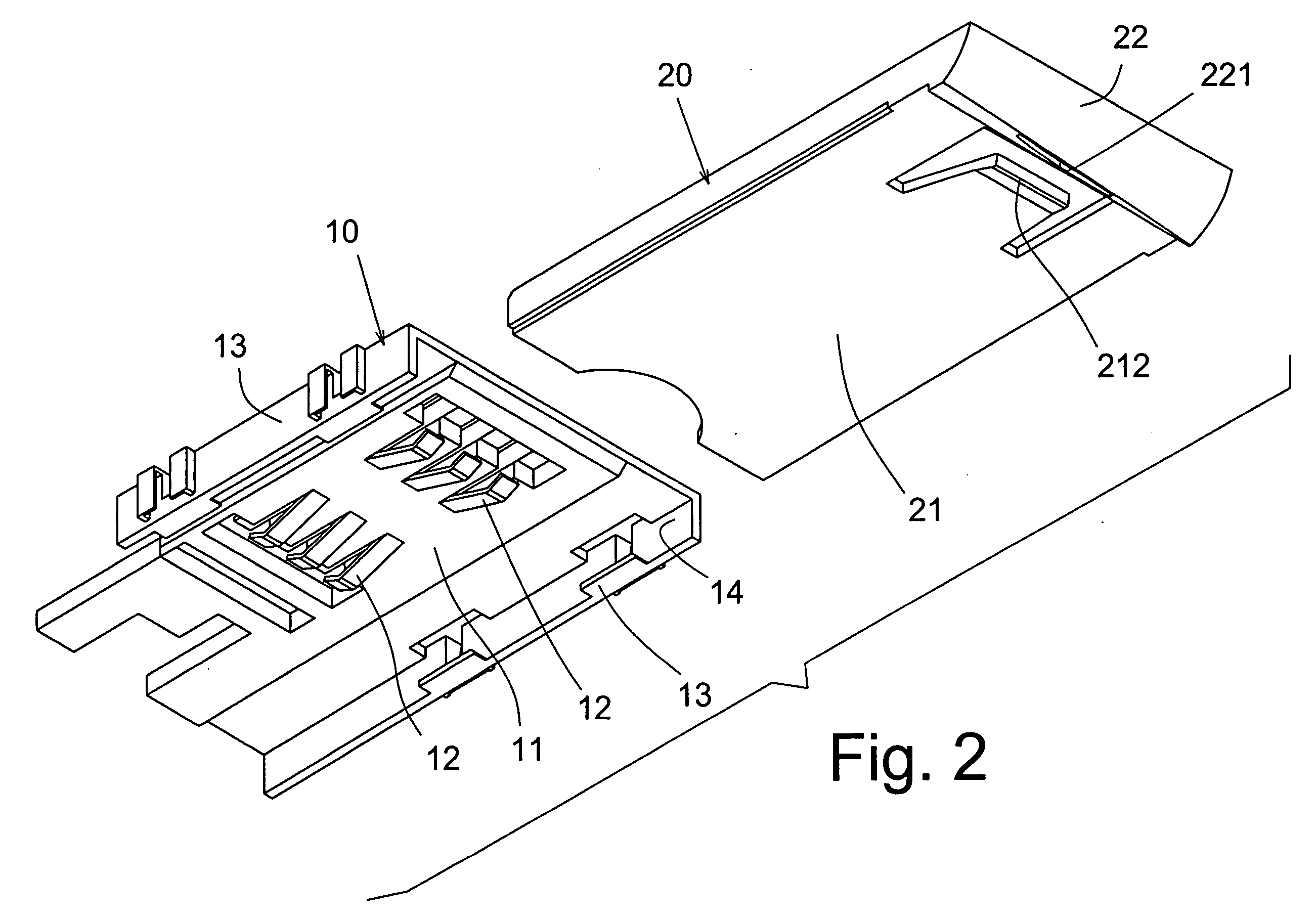 Slide-out electronic card connector