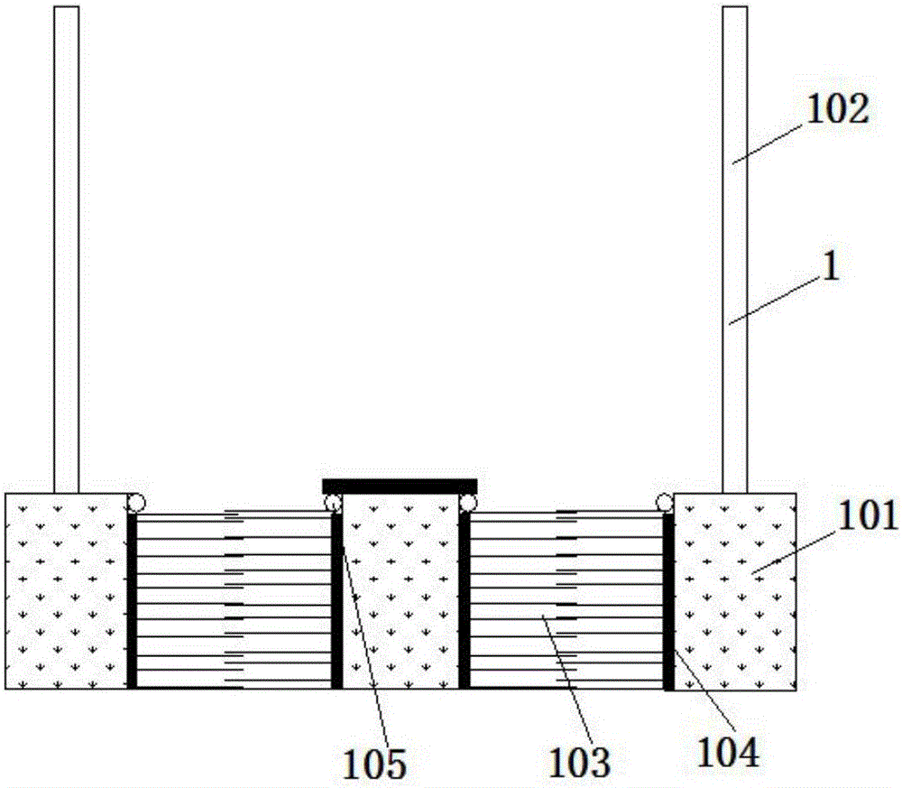 Self-propelled type boot washing device for coal mines and manufacturing method of self-propelled type boot washing device