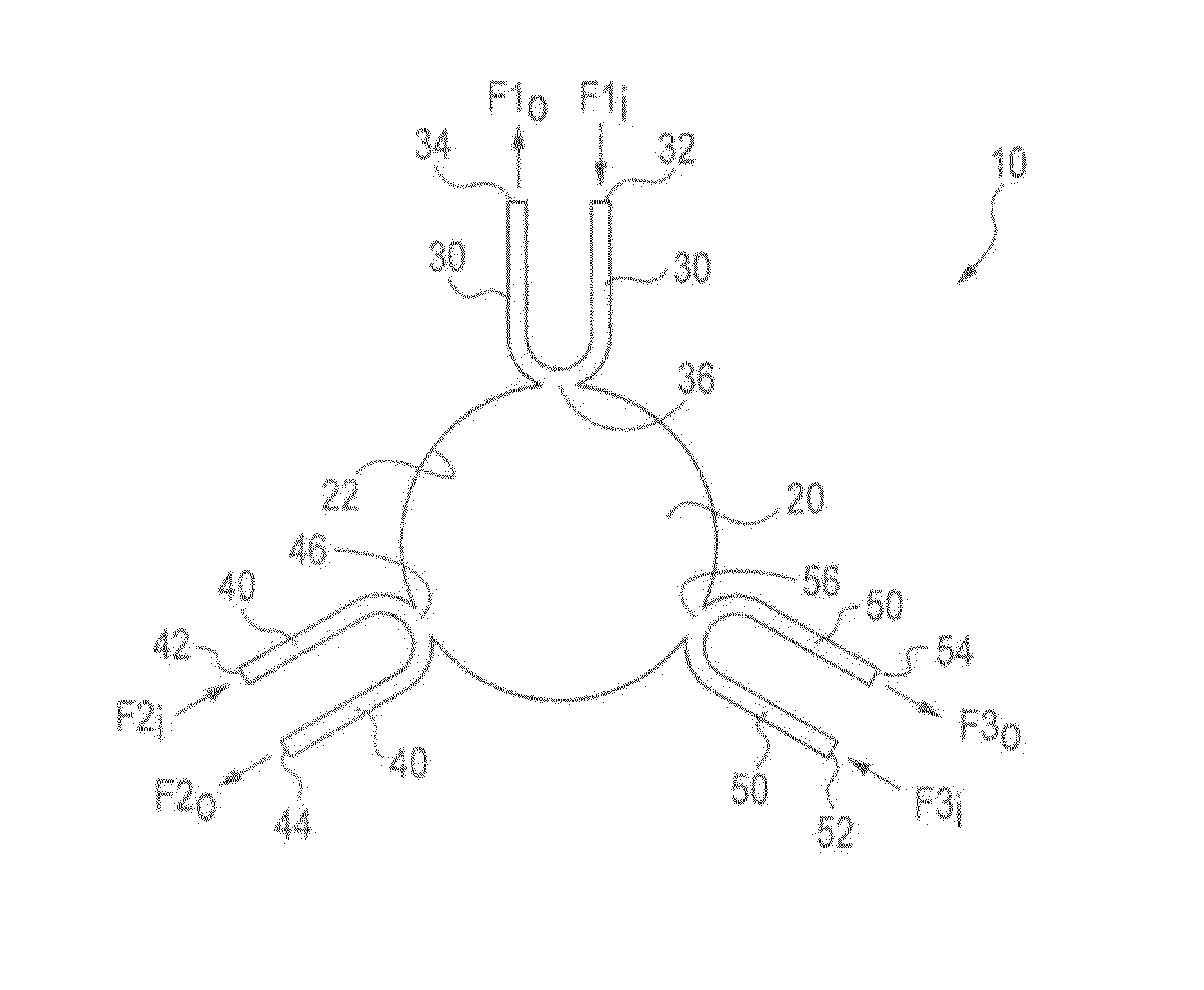 Method and device for generating diffusive gradients in a microfluidic chamber