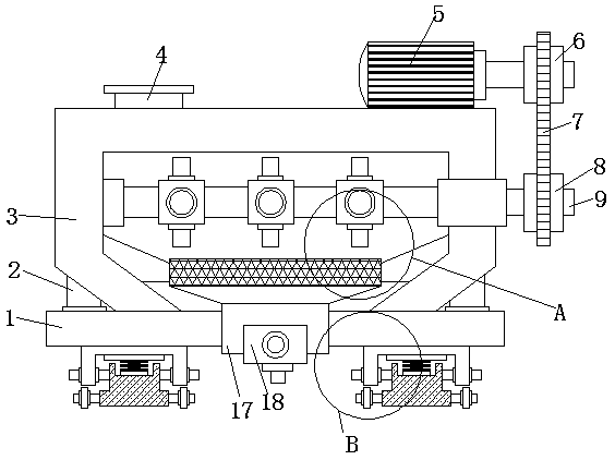 Pesticide-spraying device with automatic mixing function