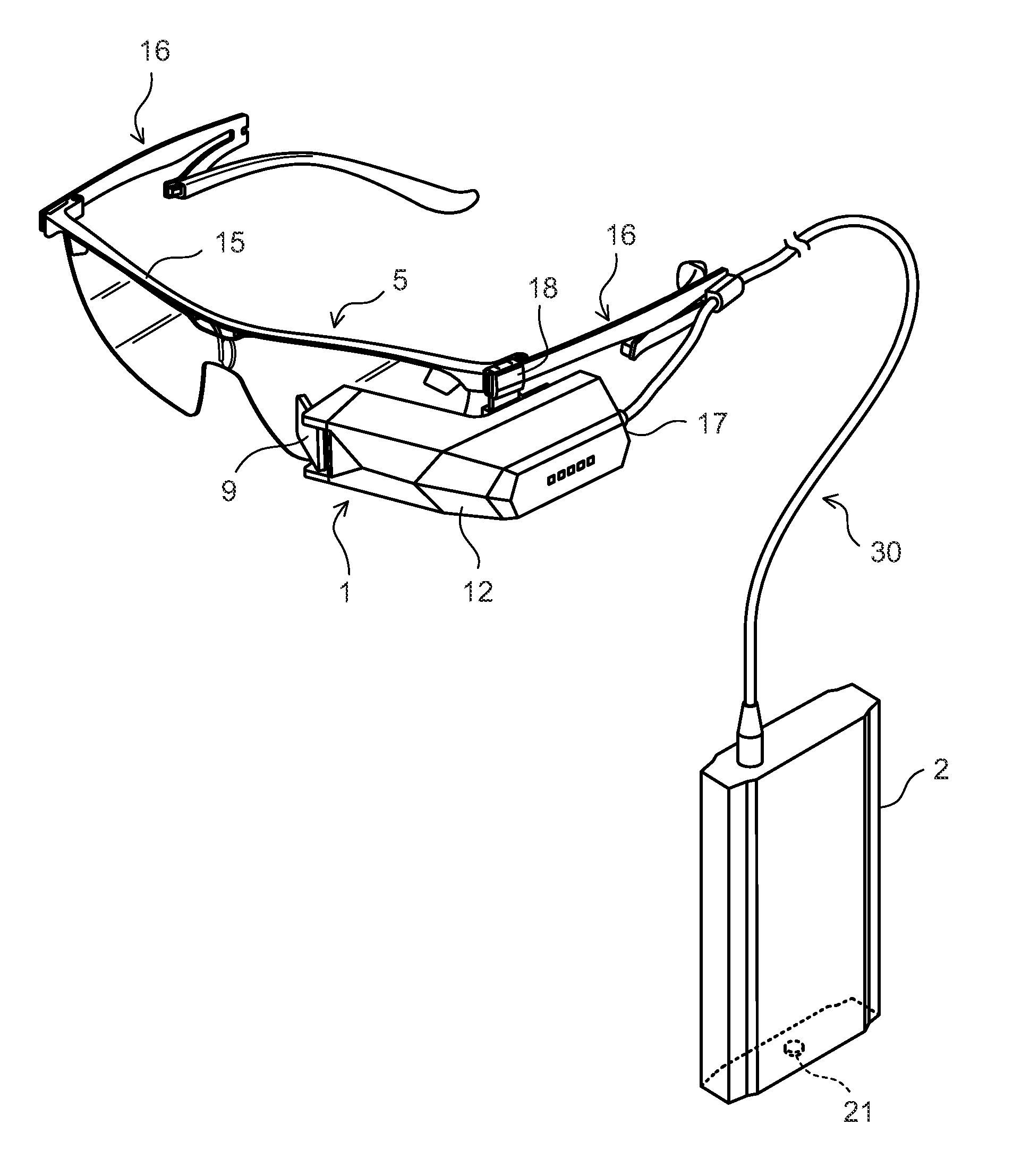 Light Source Unit, Optical Scanning Display, and Retinal Scanning Display