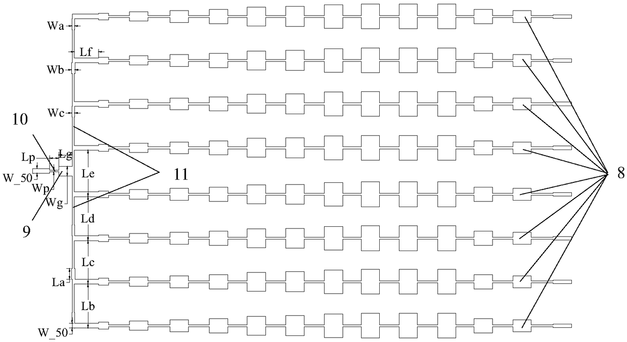 Microstrip array antenna system based on 77 GHz millimeter wave radar