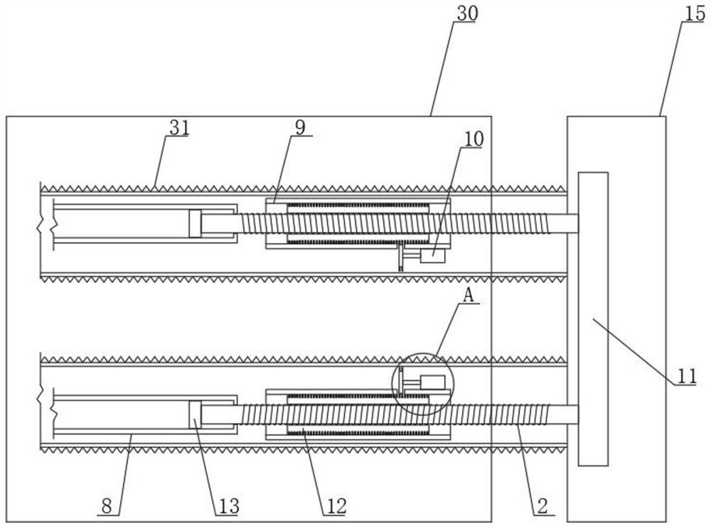 Folding telescopic automobile