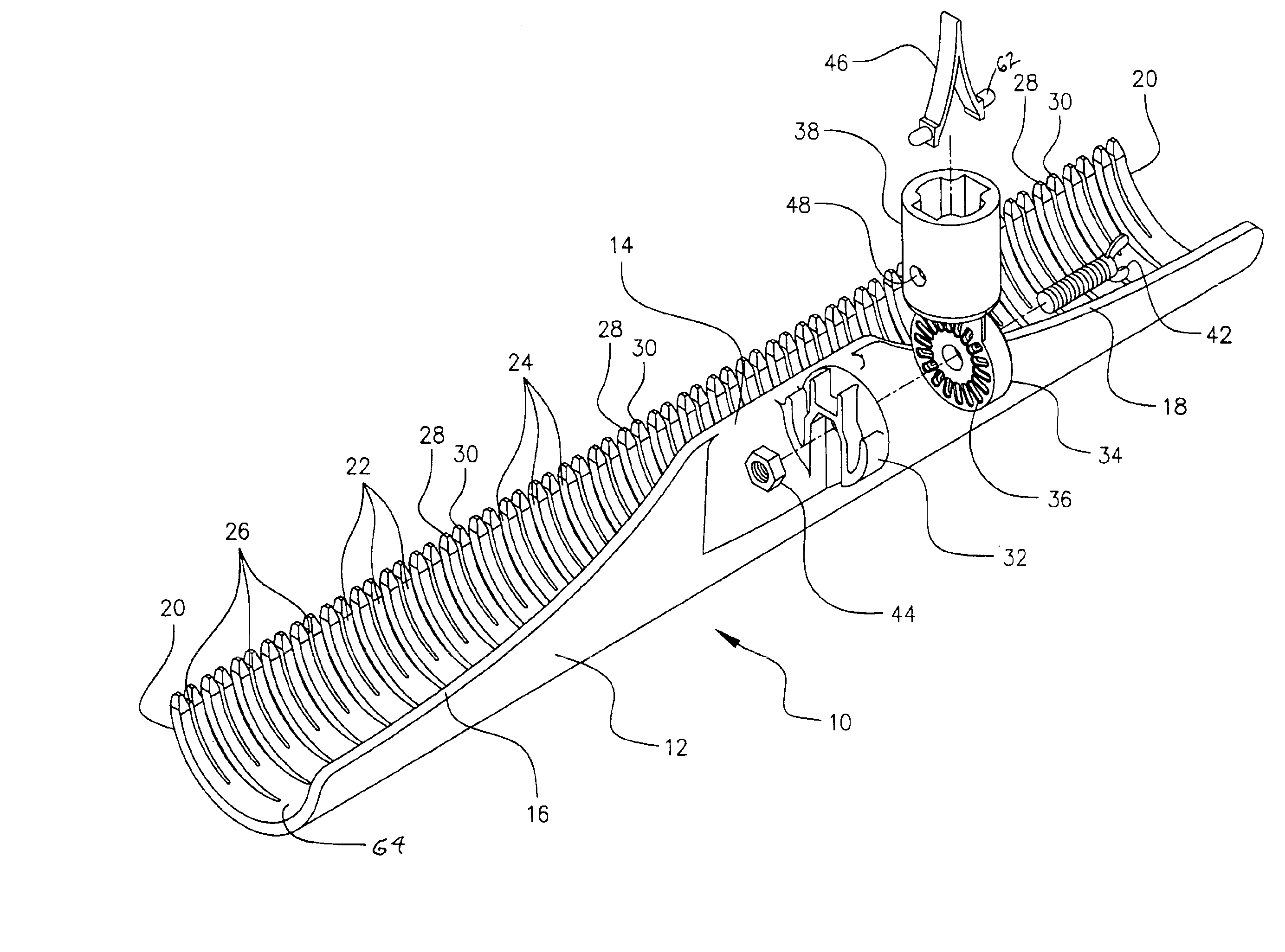 Apparatus and method for removing pine needles from a screen