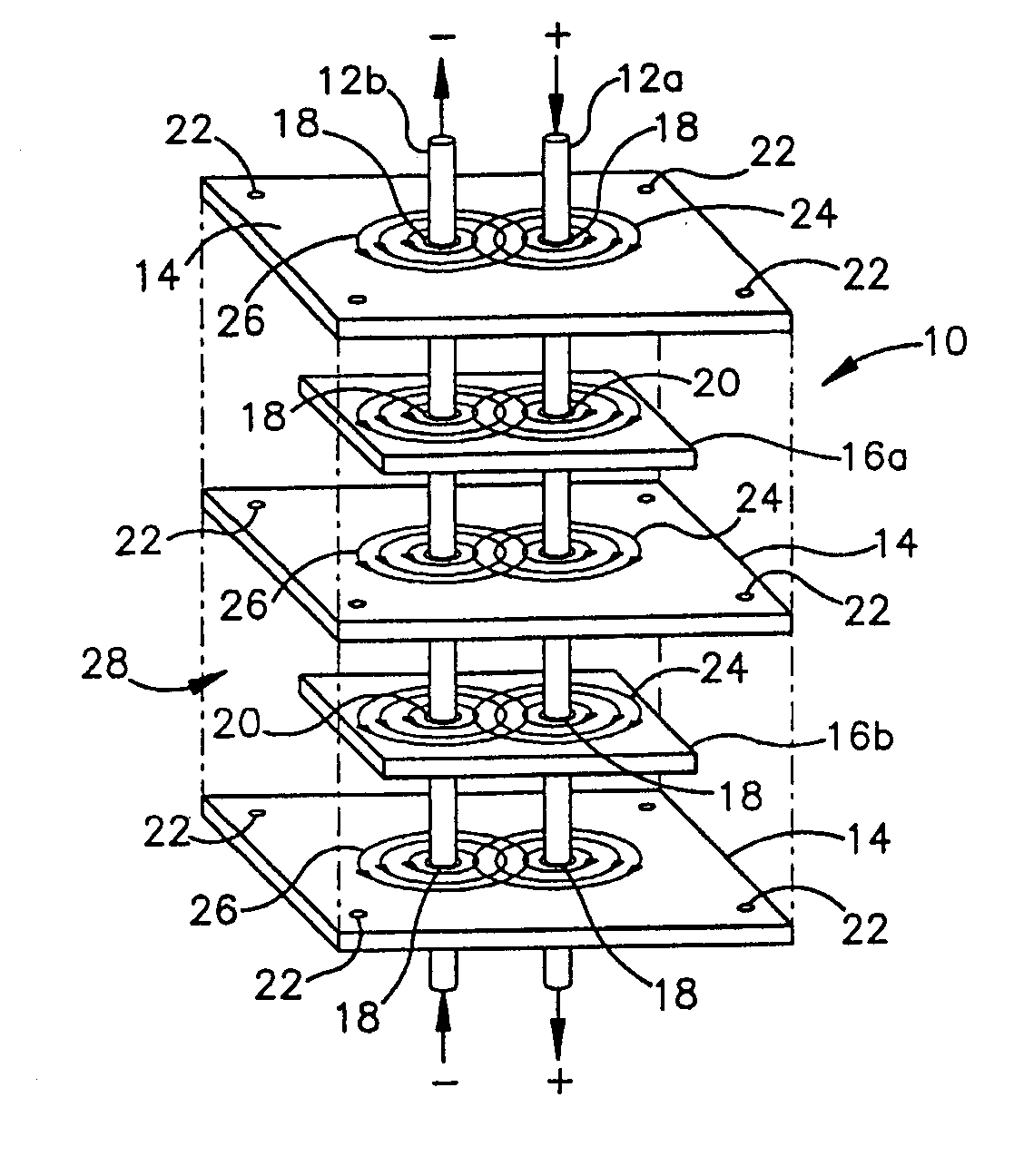 Universal Energy Conditioning Interposer with Circuit Architecture