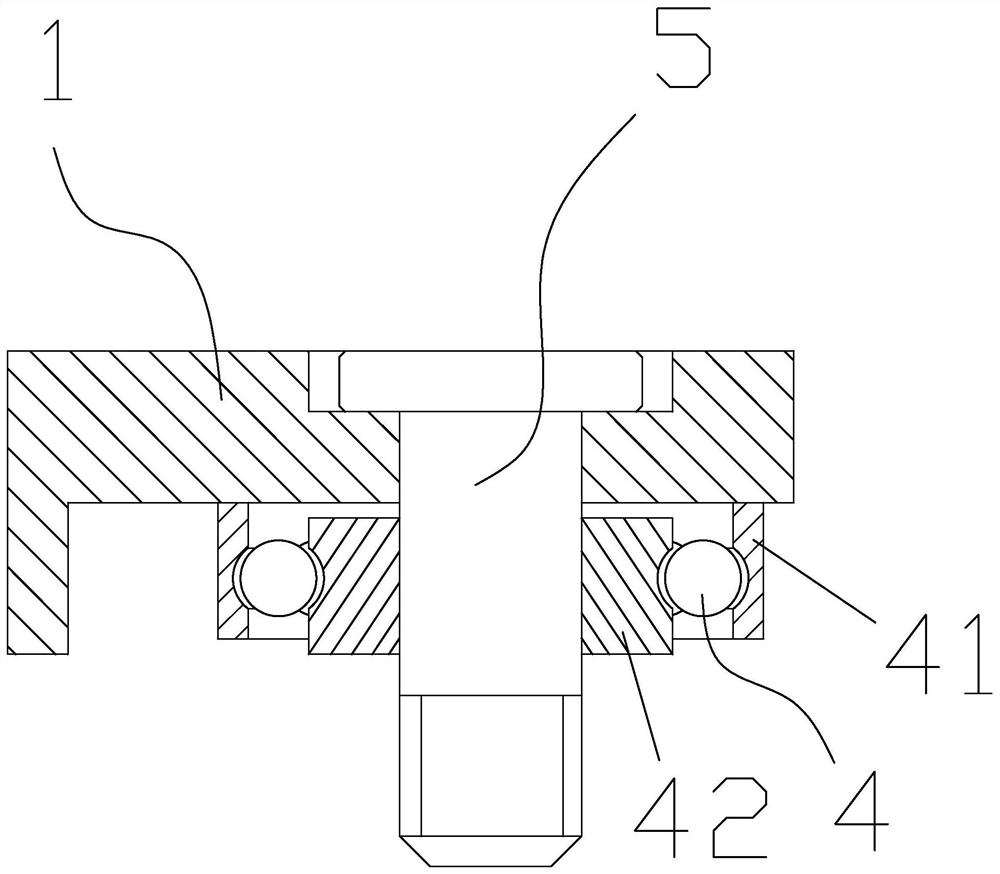 Invisible hinge for door