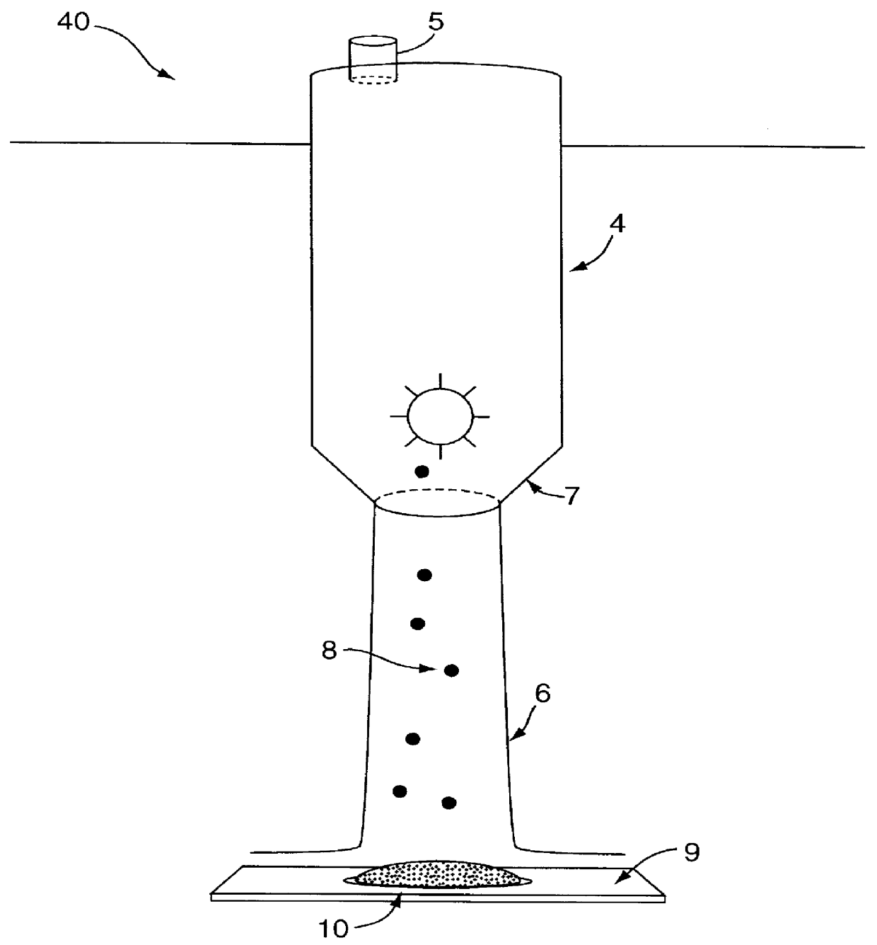 Method for hydrogen atom assisted jet vapor deposition for parylene N and other polymeric thin films