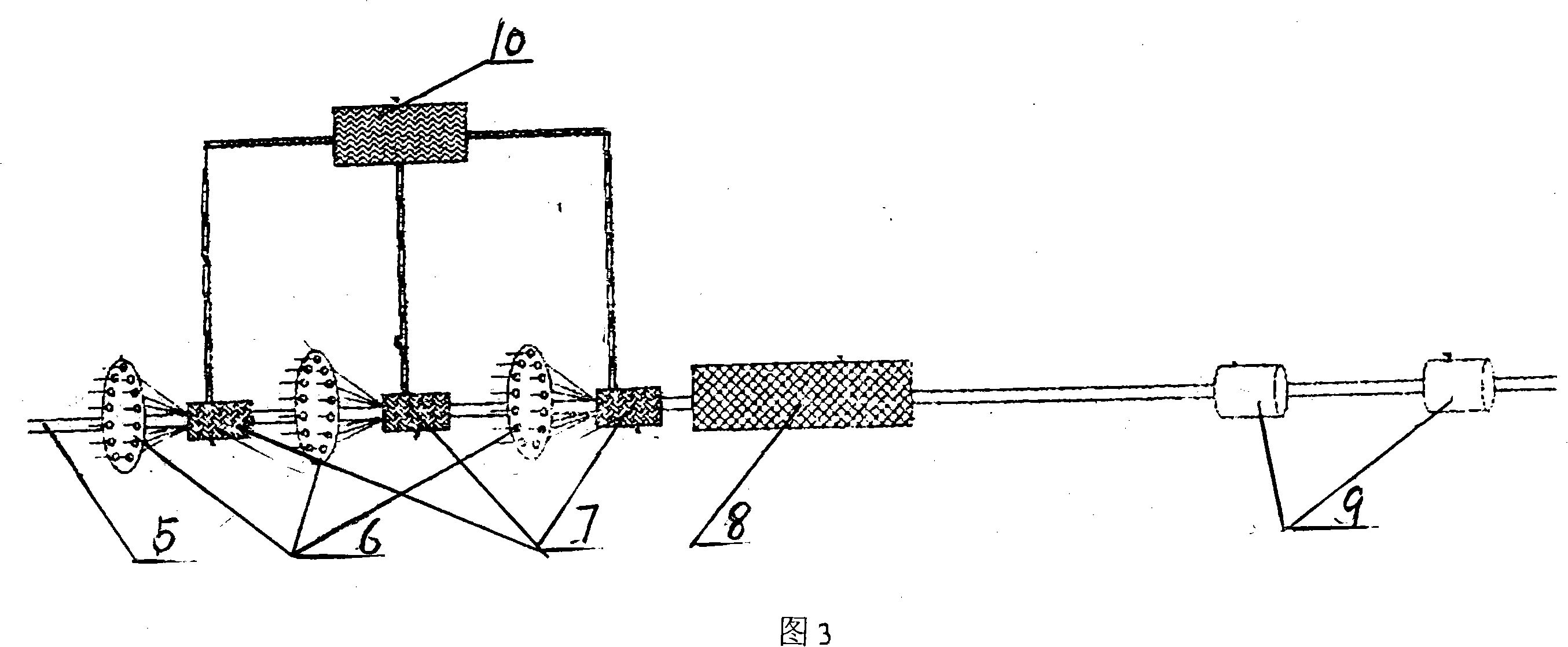 Fiberglass insulating tube with multi-layer ring shaped braiding structure