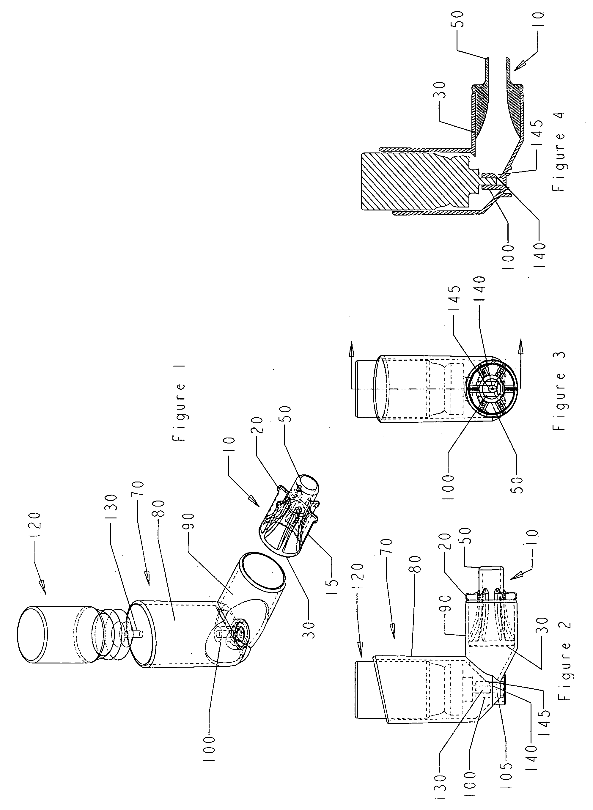 Nasal adaptation of an oral inhaler device