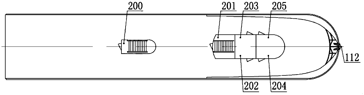 Semi-submersible sightseeing boat