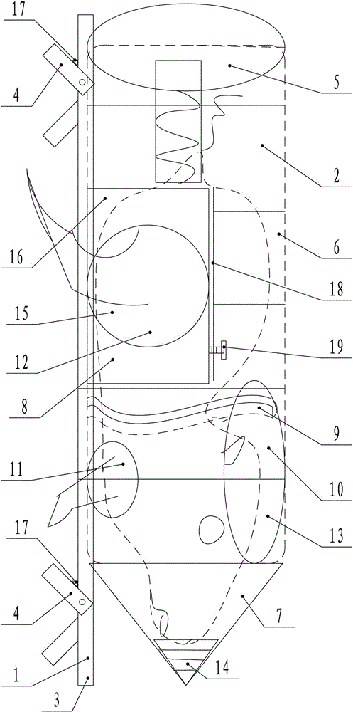 A special fixer for acupuncture treatment of mice