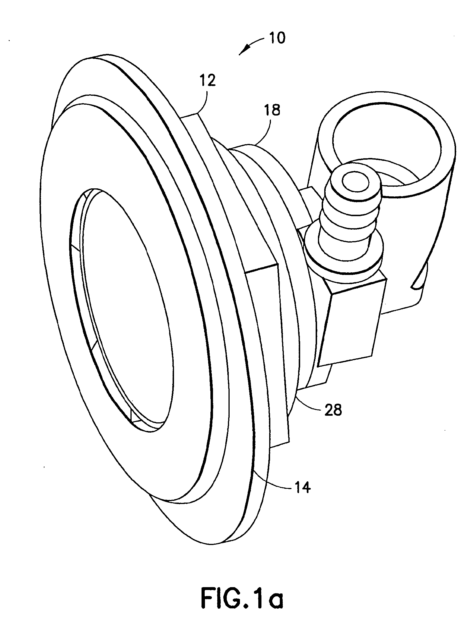 Flange fitting for bathtubs and spas