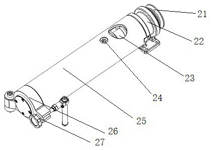 Small-size fresh noodle making and selling machine