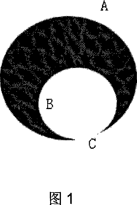 Core shift bicomponent composite fiber and method of preparing the same